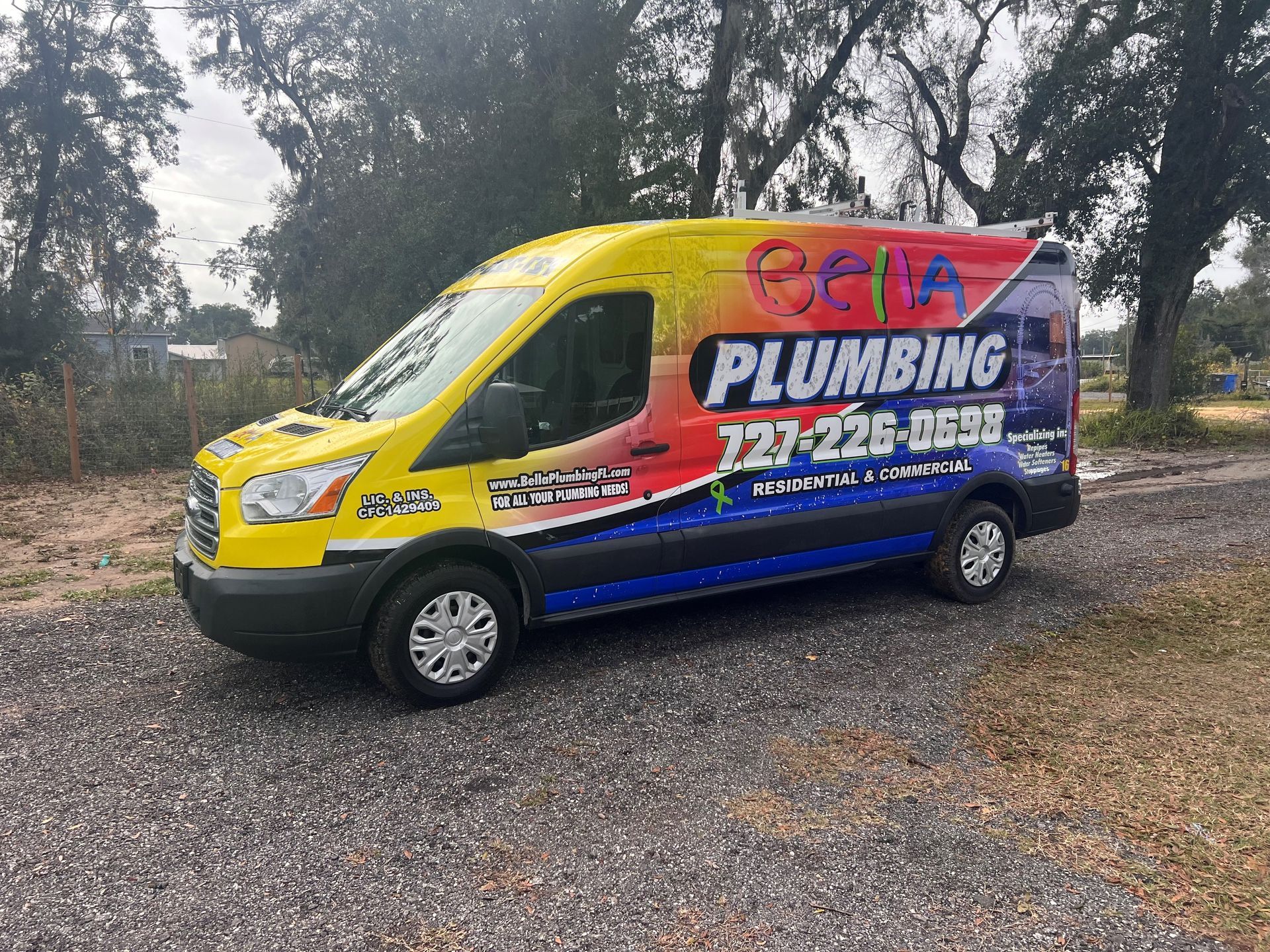 Truck Service — Lutz, FL — Bella Plumbing LLC