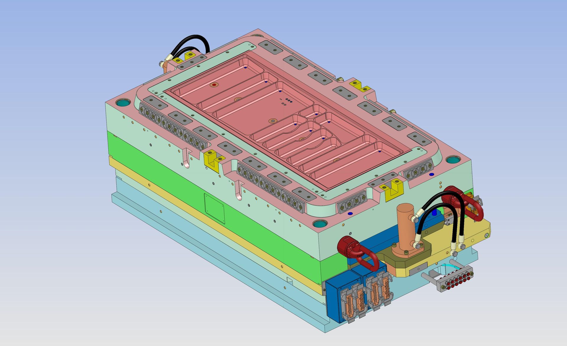 Stampo vassoio portastoviglie