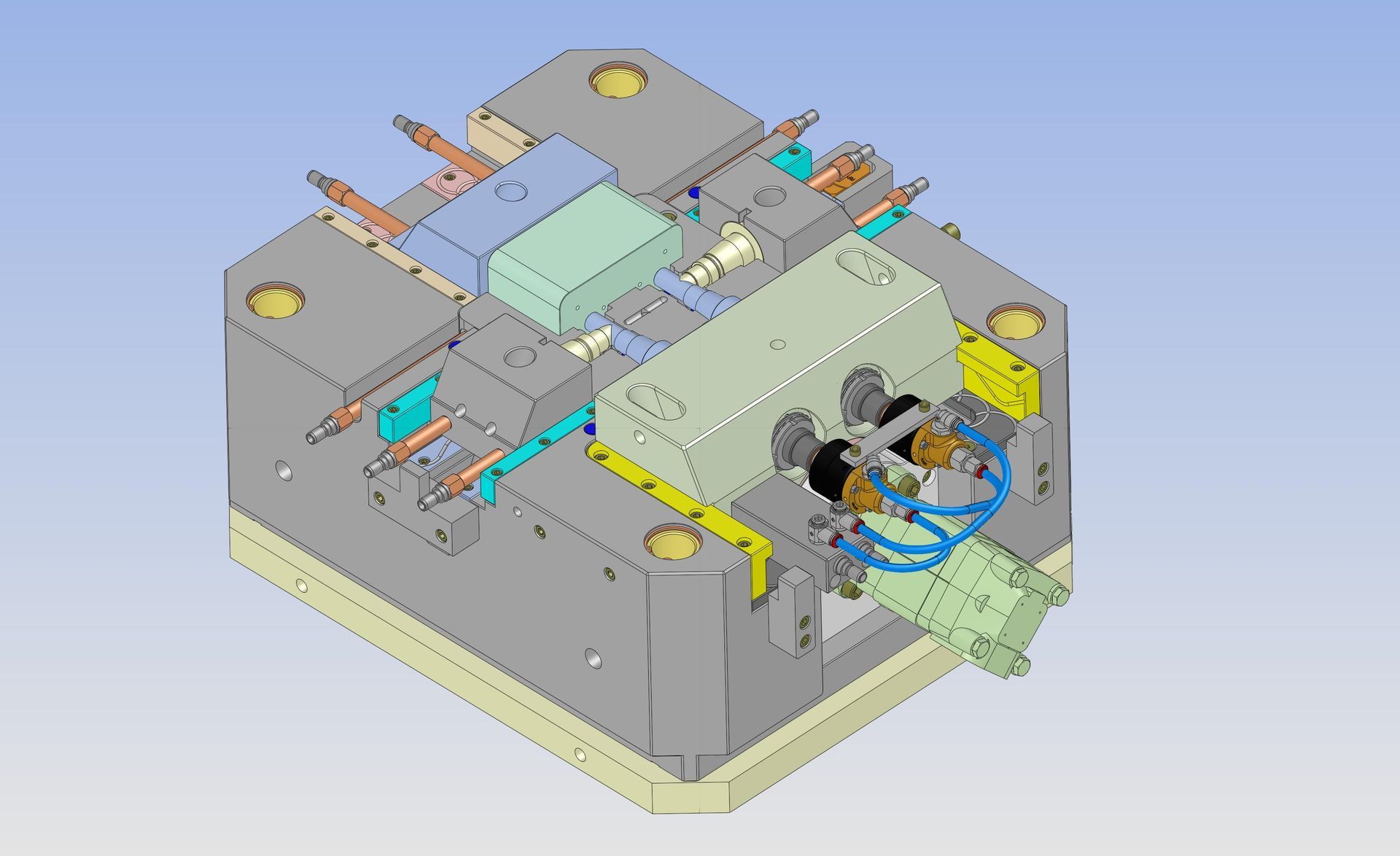 Stampo raccordi a muro