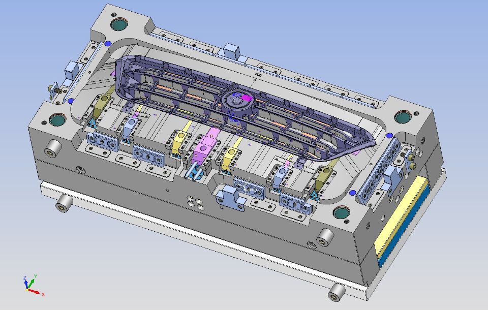 Stampo calandra su misura