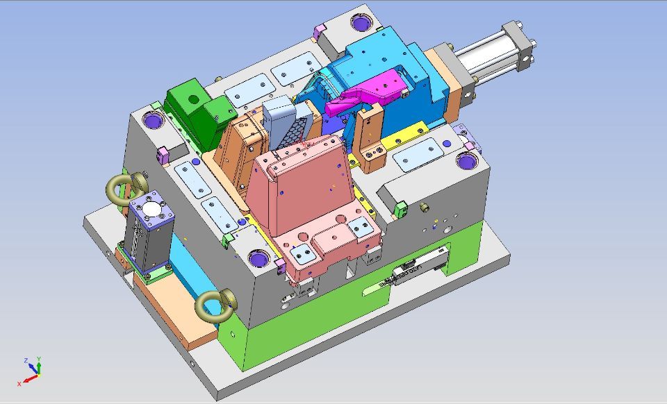 Stampo componente auto