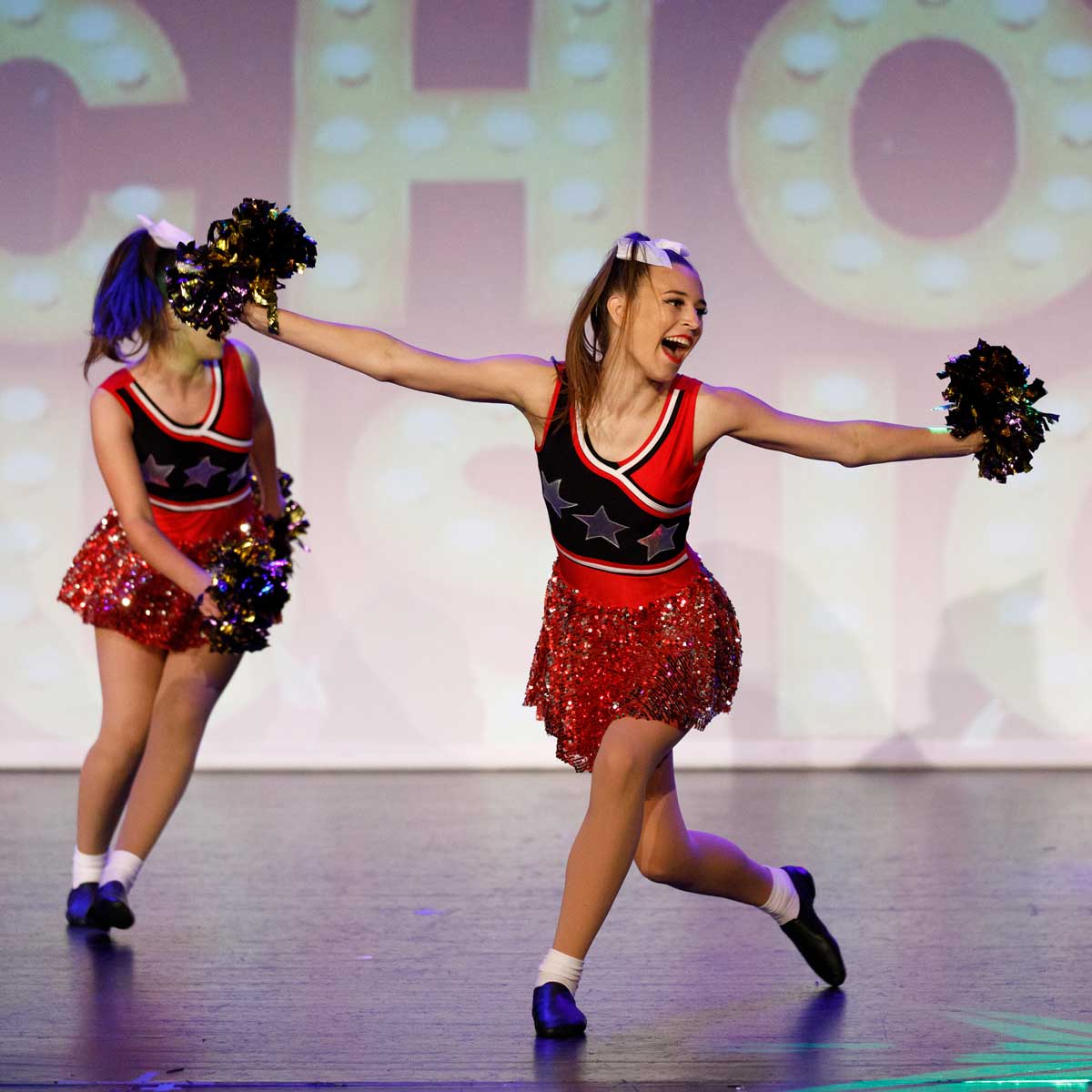 2018 End of the Year Pom pom performance