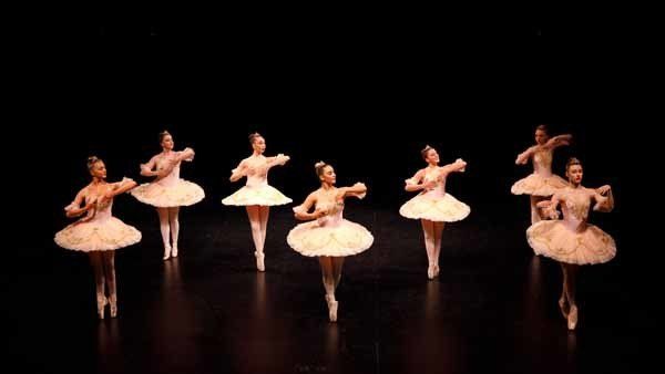 group of ballerinas