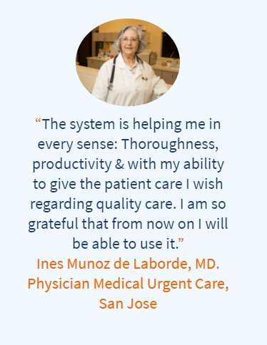 Thankful Client photo and Client Testimony from Ines Munoz about IMS helping her in everyway