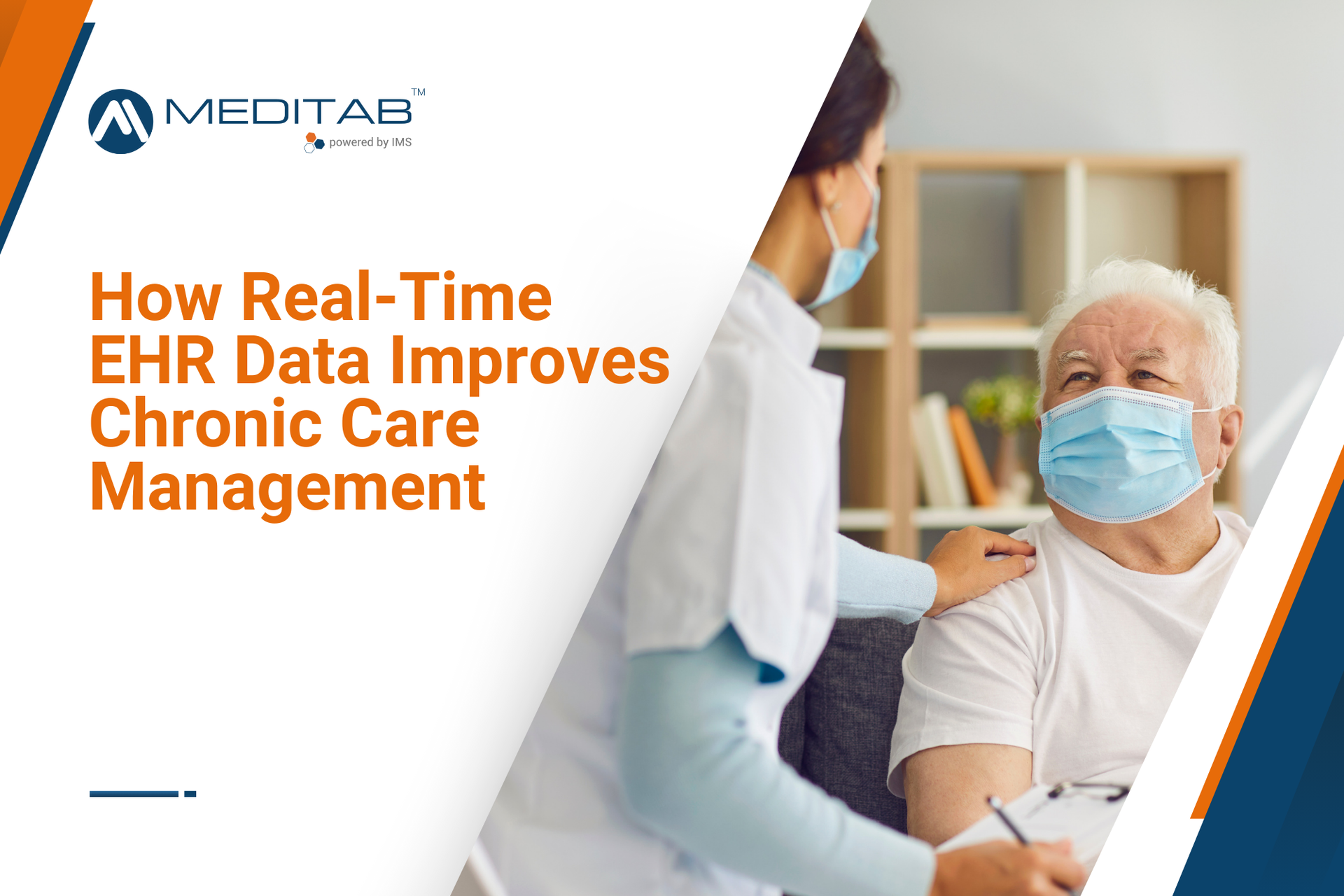 A provider leverages data from electronic health records of patients with chronic conditions.