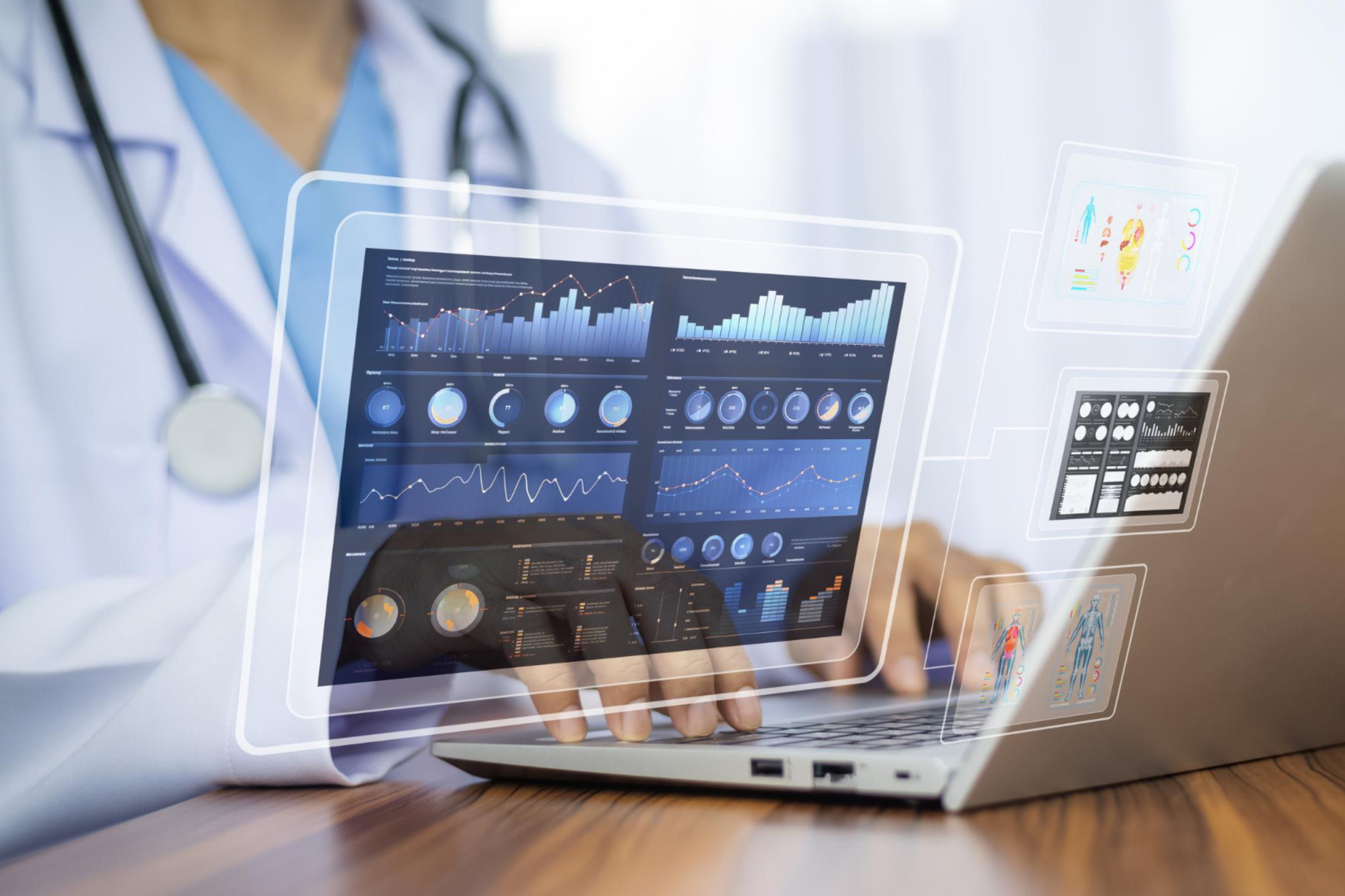 To improve patient outcomes, a clinician categorizes patients by risk levels and enrolls them in care programs.