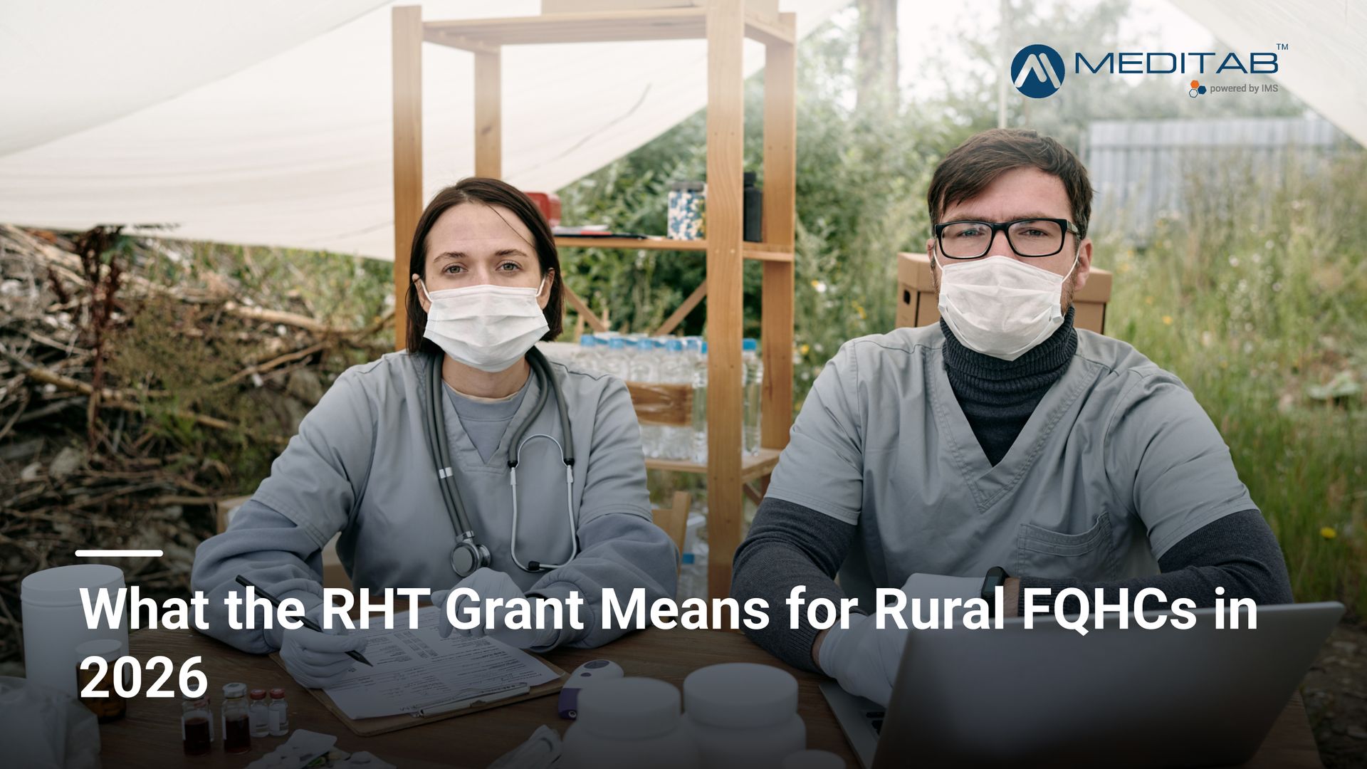 A diverse medical billing team reviewing financial analytics on a tablet in a modern office setting