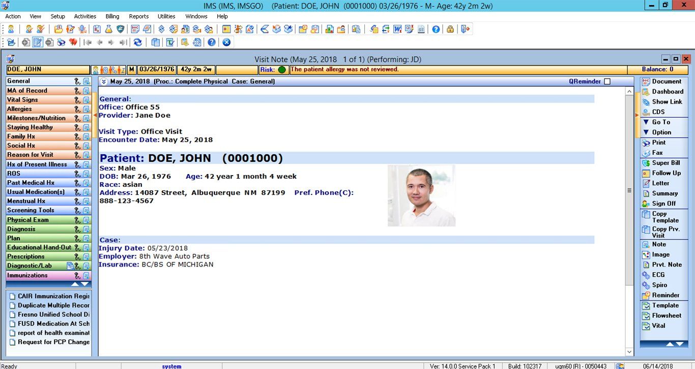 medical system software