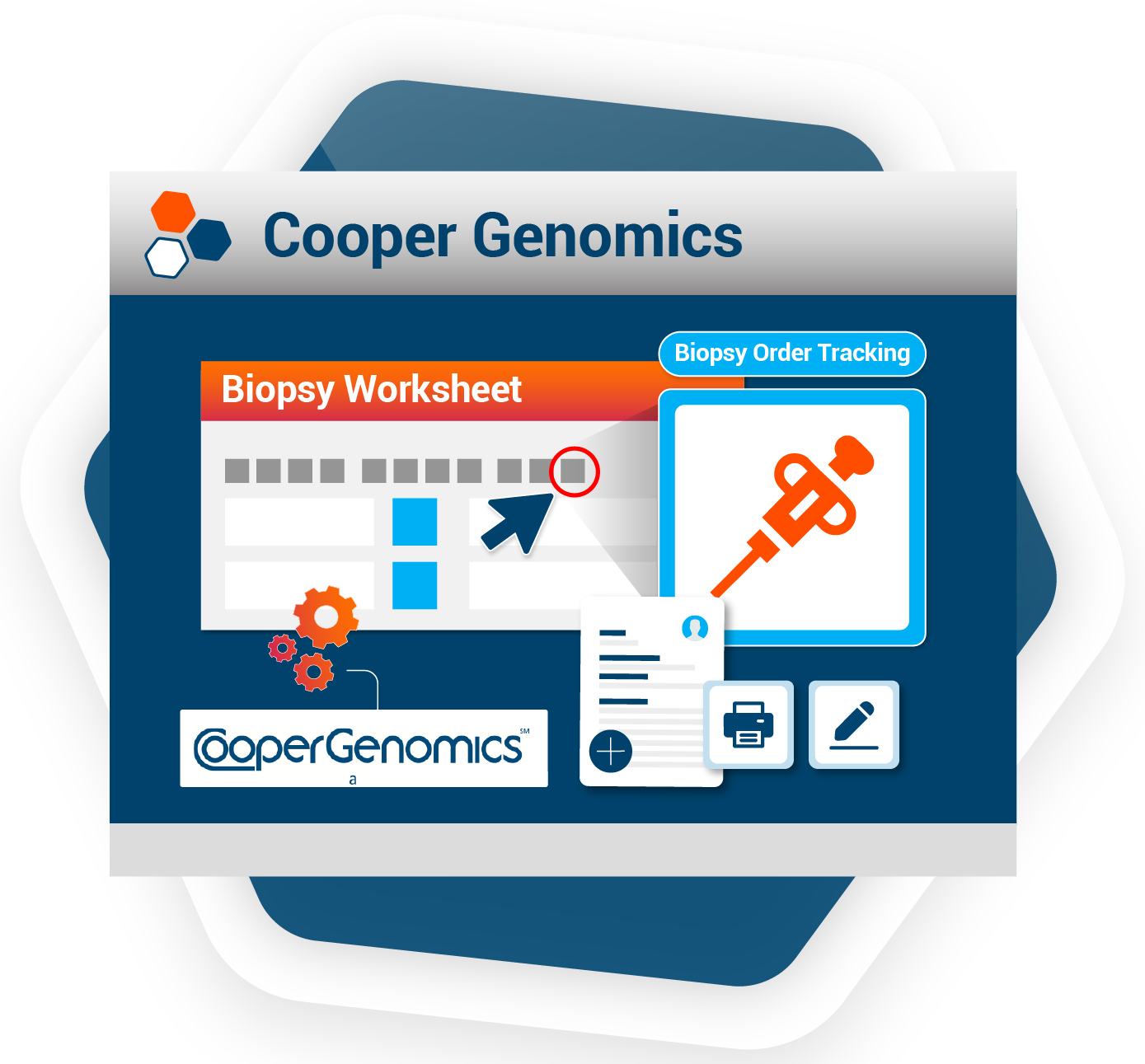 Biopsy Worksheet Management with Cooper Genomics