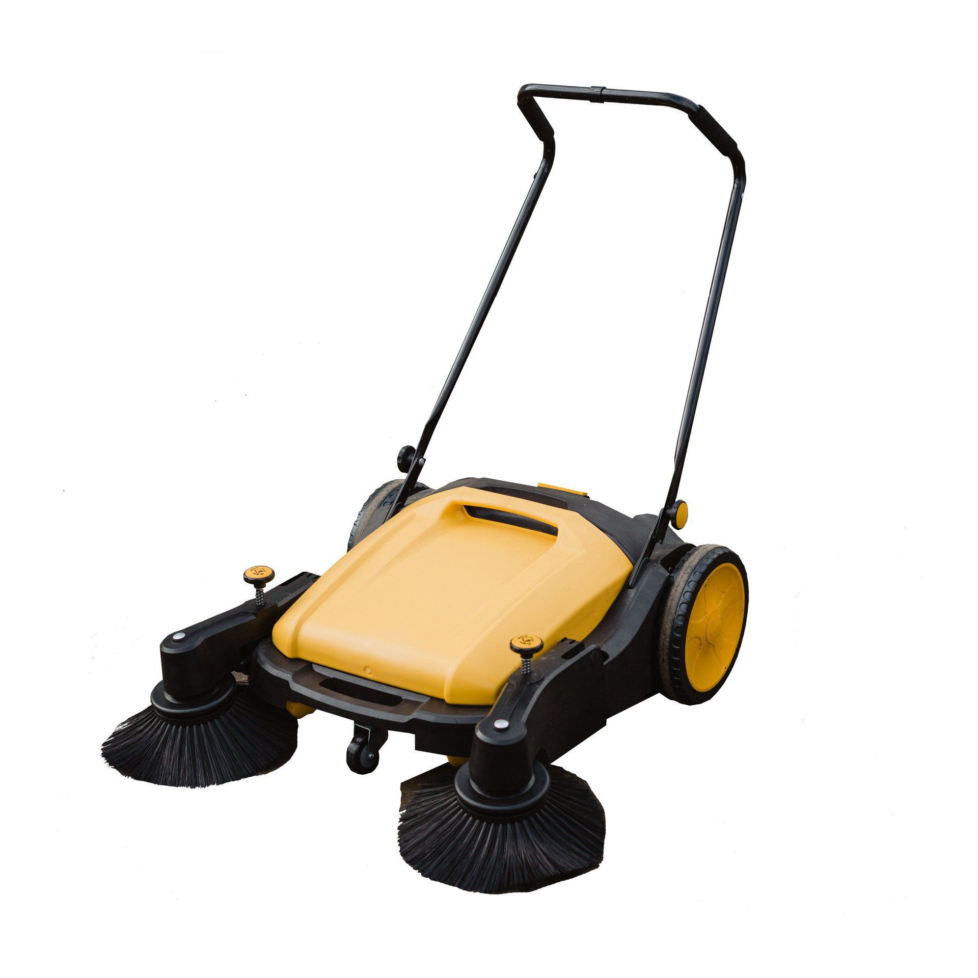 Floor sweeper walk behind