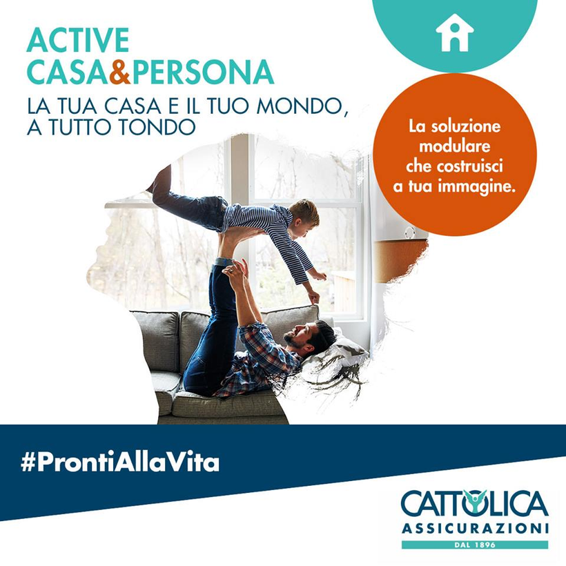 Active casa & persona 
agenzia assicurativa cattolica