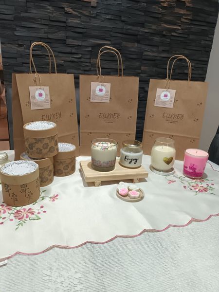 velas decorativas aromáticas