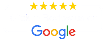 A google logo with five stars on it on a white background.