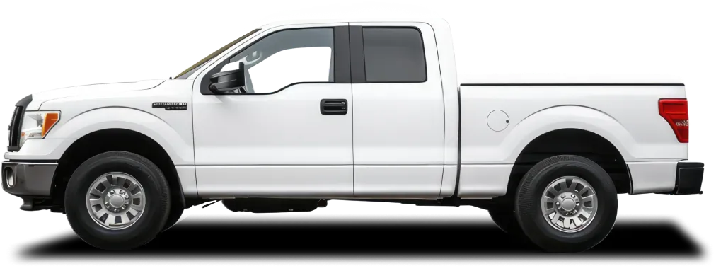 a white ford f150 truck | Riley's Auto & Diesel Repairs LLC