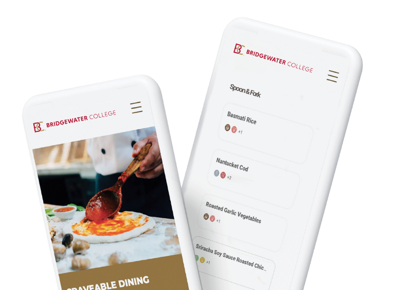 Craveable Preview on two phones