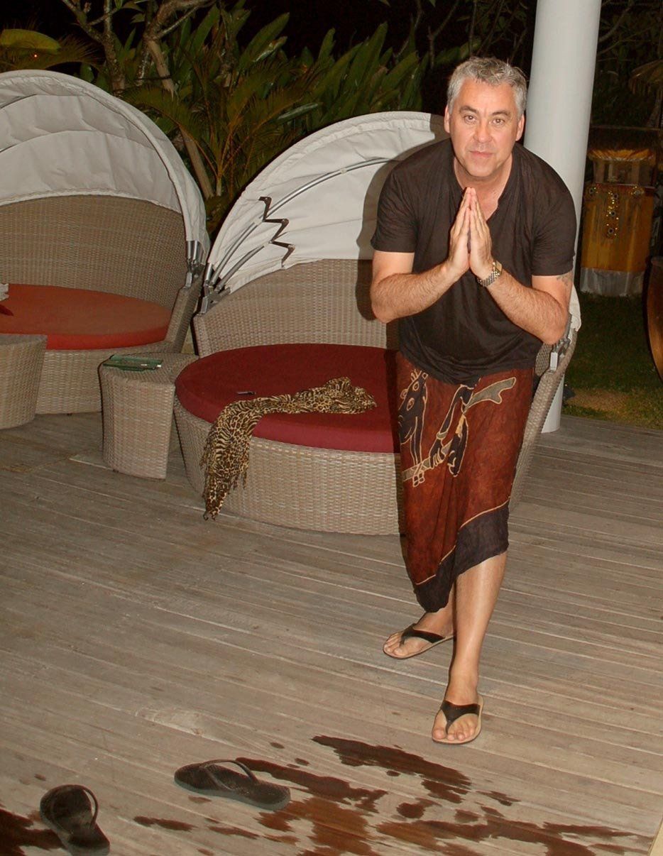 Ronny Simon in Bali.