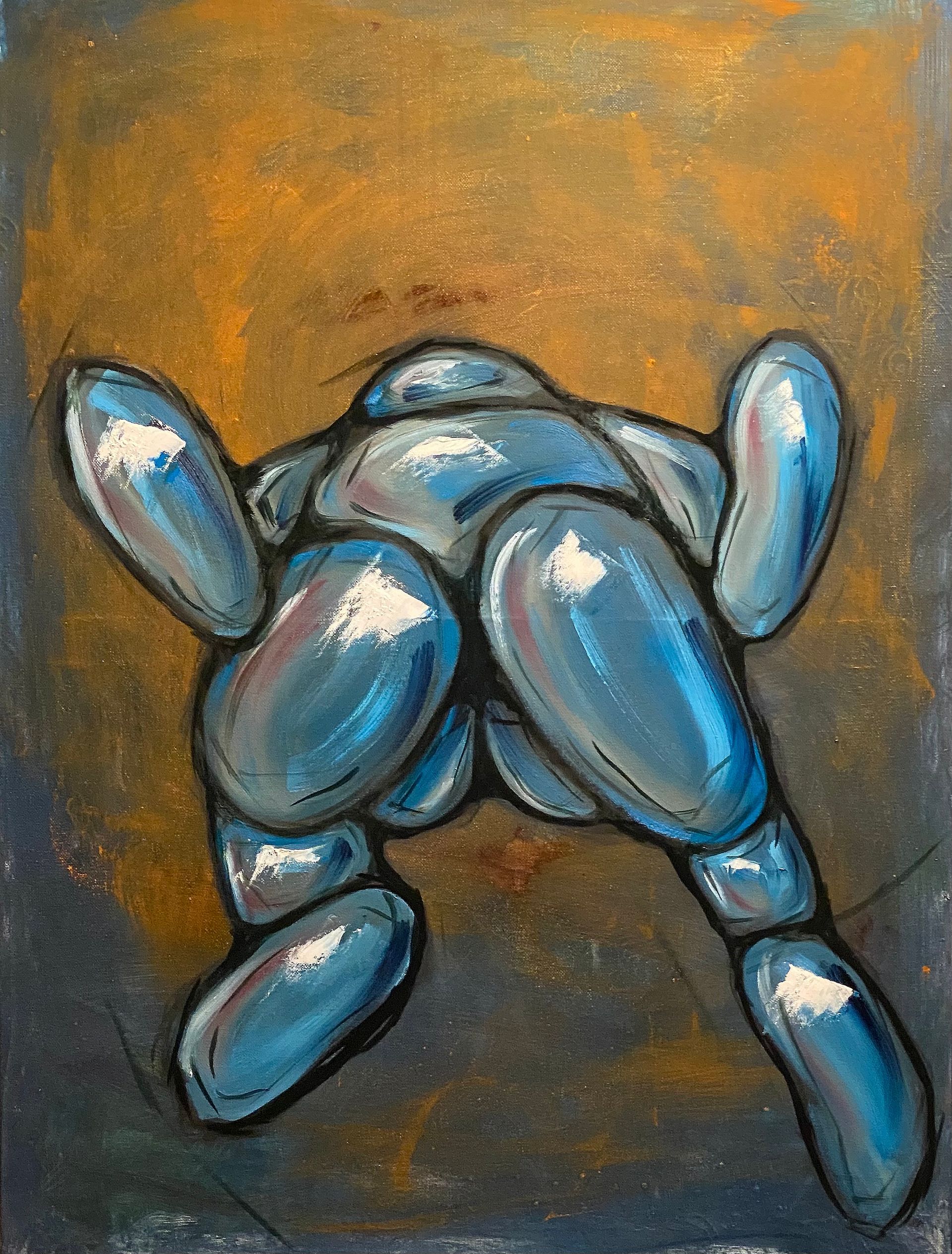 The Deed, oilpainting, Ronny Simon