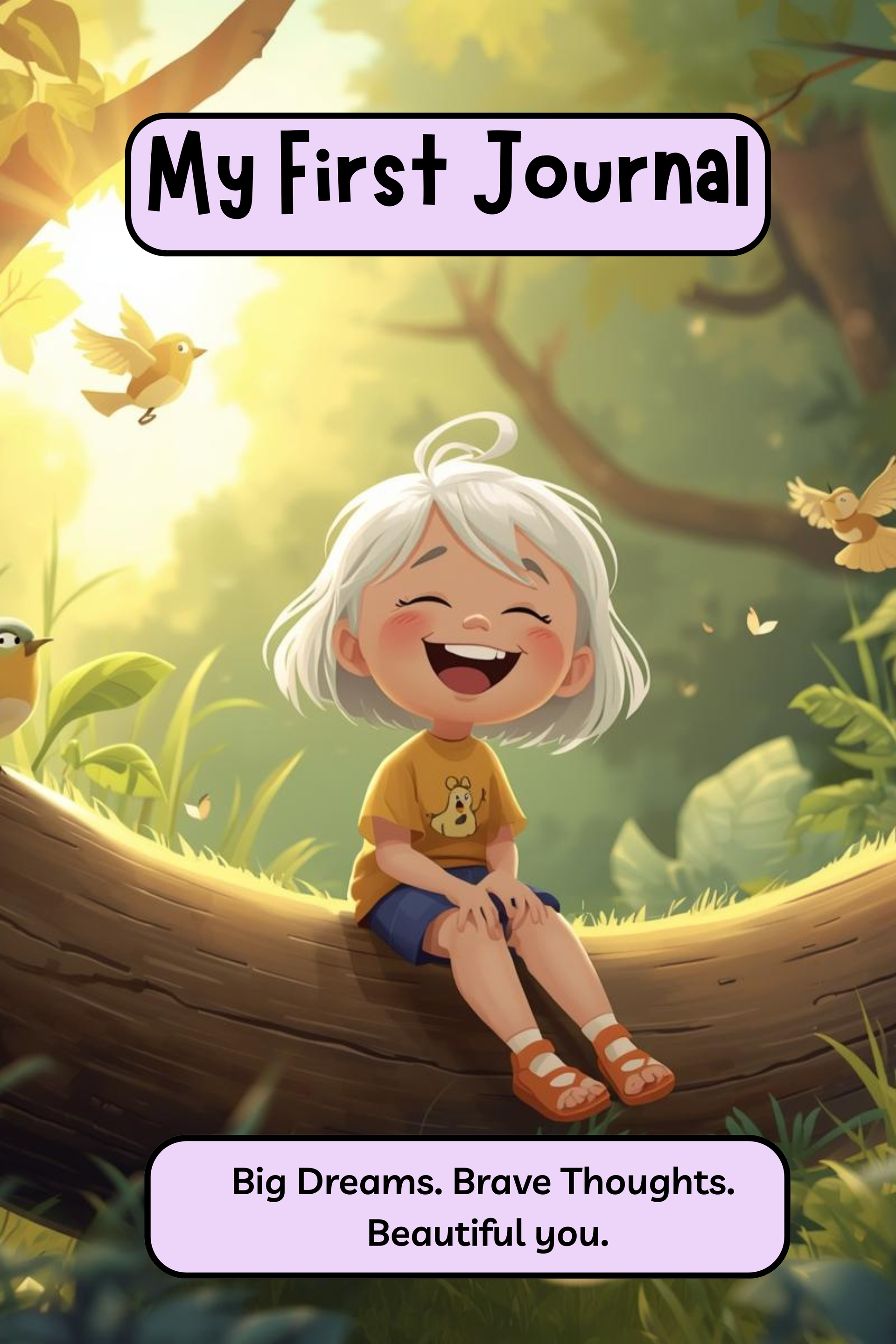 My First Journal: Big Dreams, Brave Thoughts, Beautiful You.