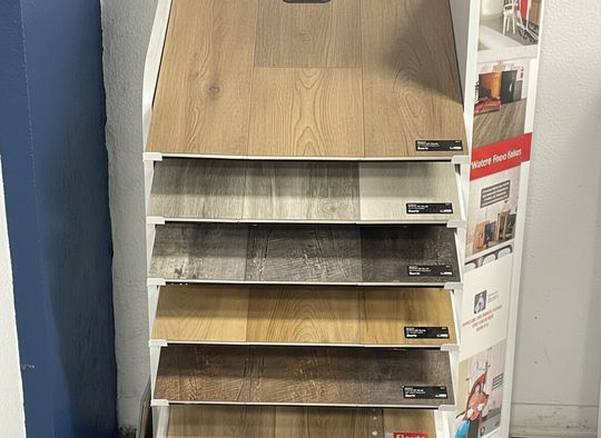 Flooring selection display