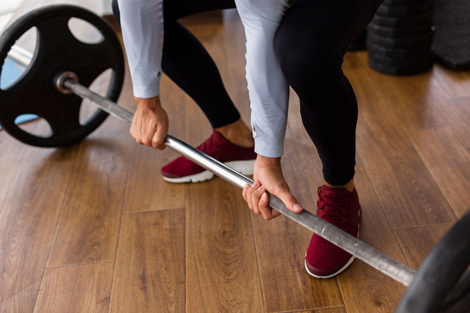 Working Out in a Cabin