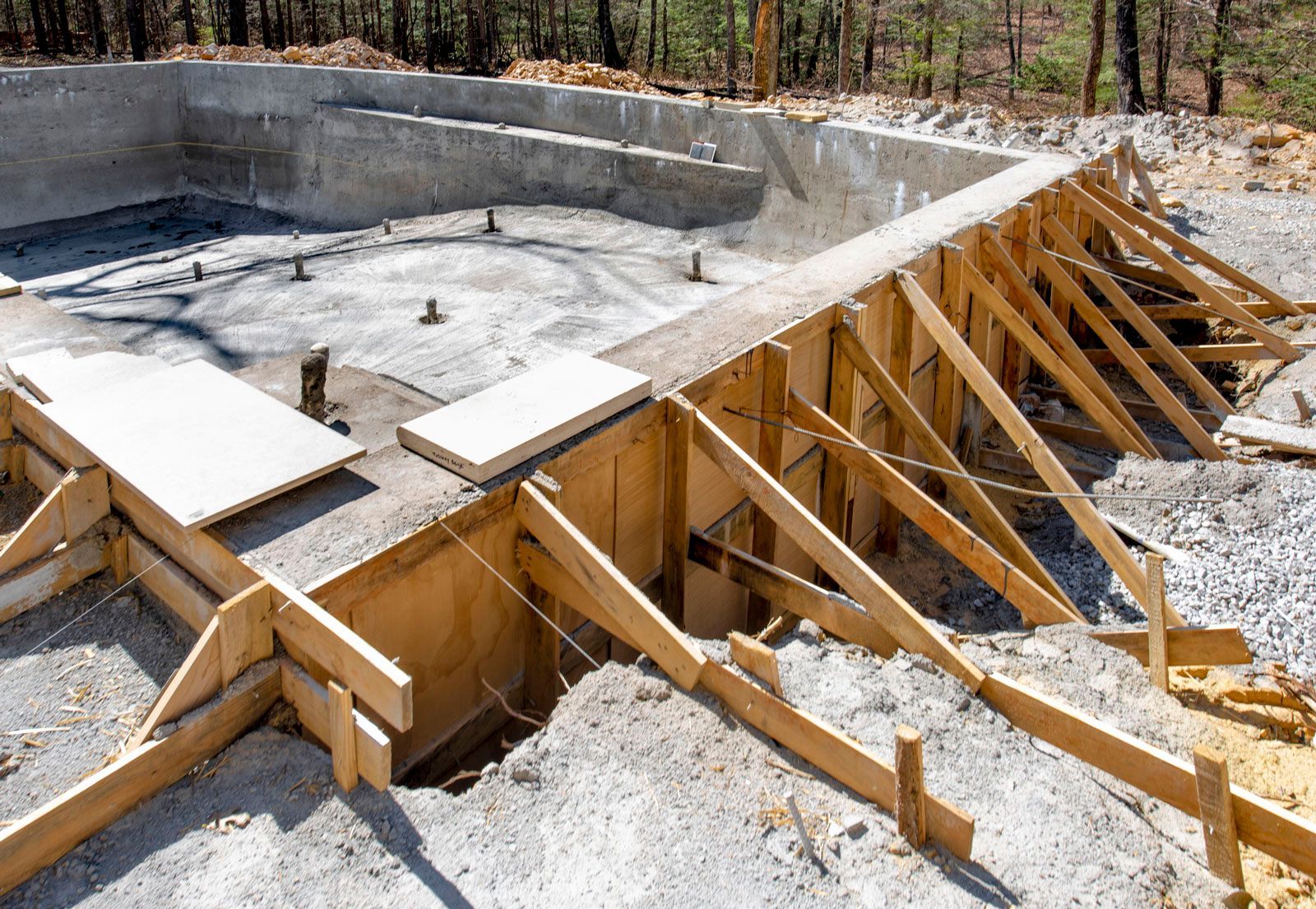 New Home Pool Construction Project — Jacksonville Beach, FL — Taurus Pools