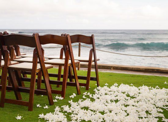 Hawaiian Beach Wedding — Gulfport, MI — Bed, Breakfast and Beyond