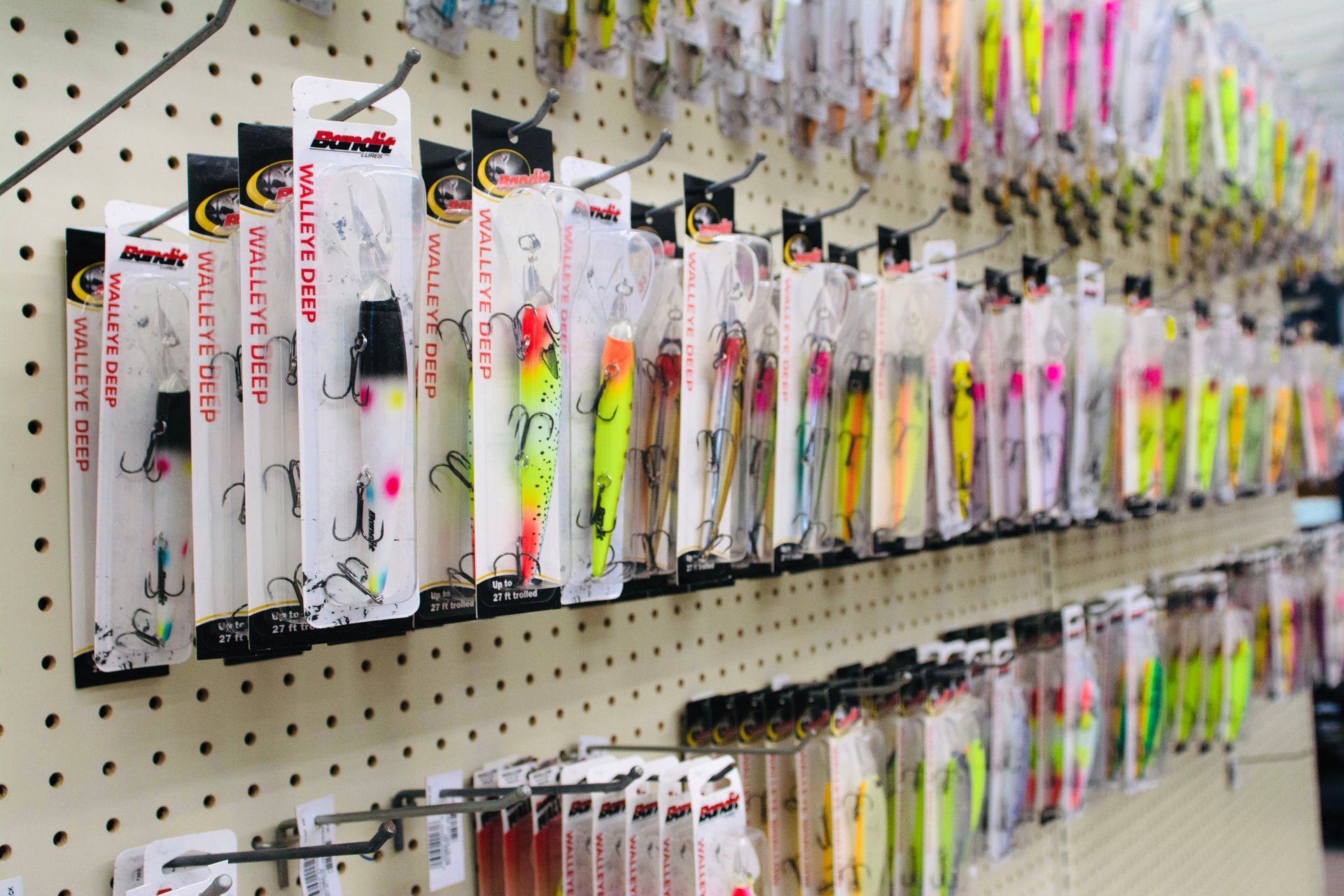 Bandit Walleye Lures at Cranberry Creek Marina