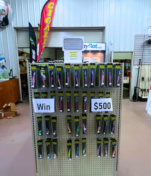 Fish Crazy Derby Cranberry Crush Lures