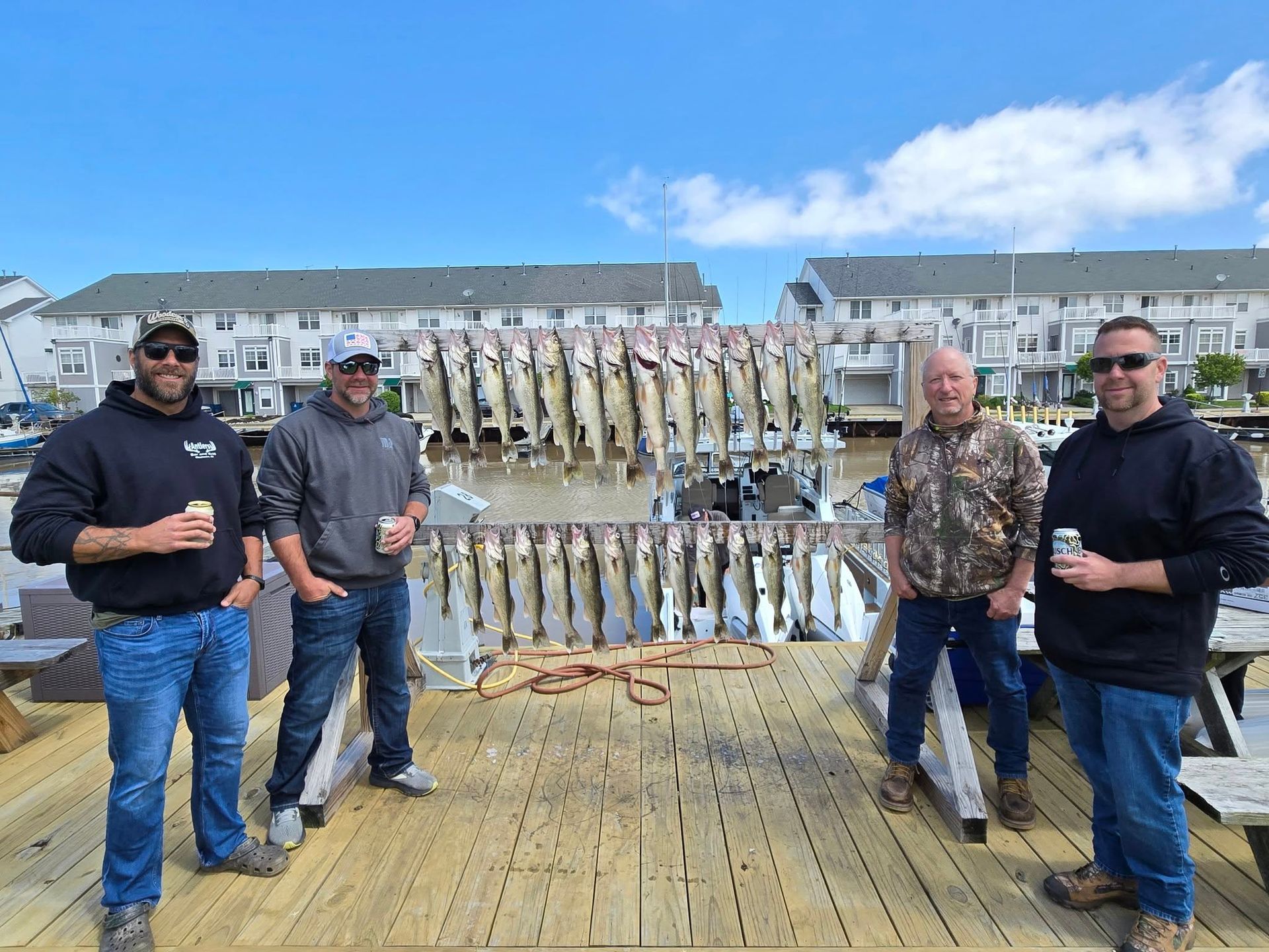 Trophy walleye catch