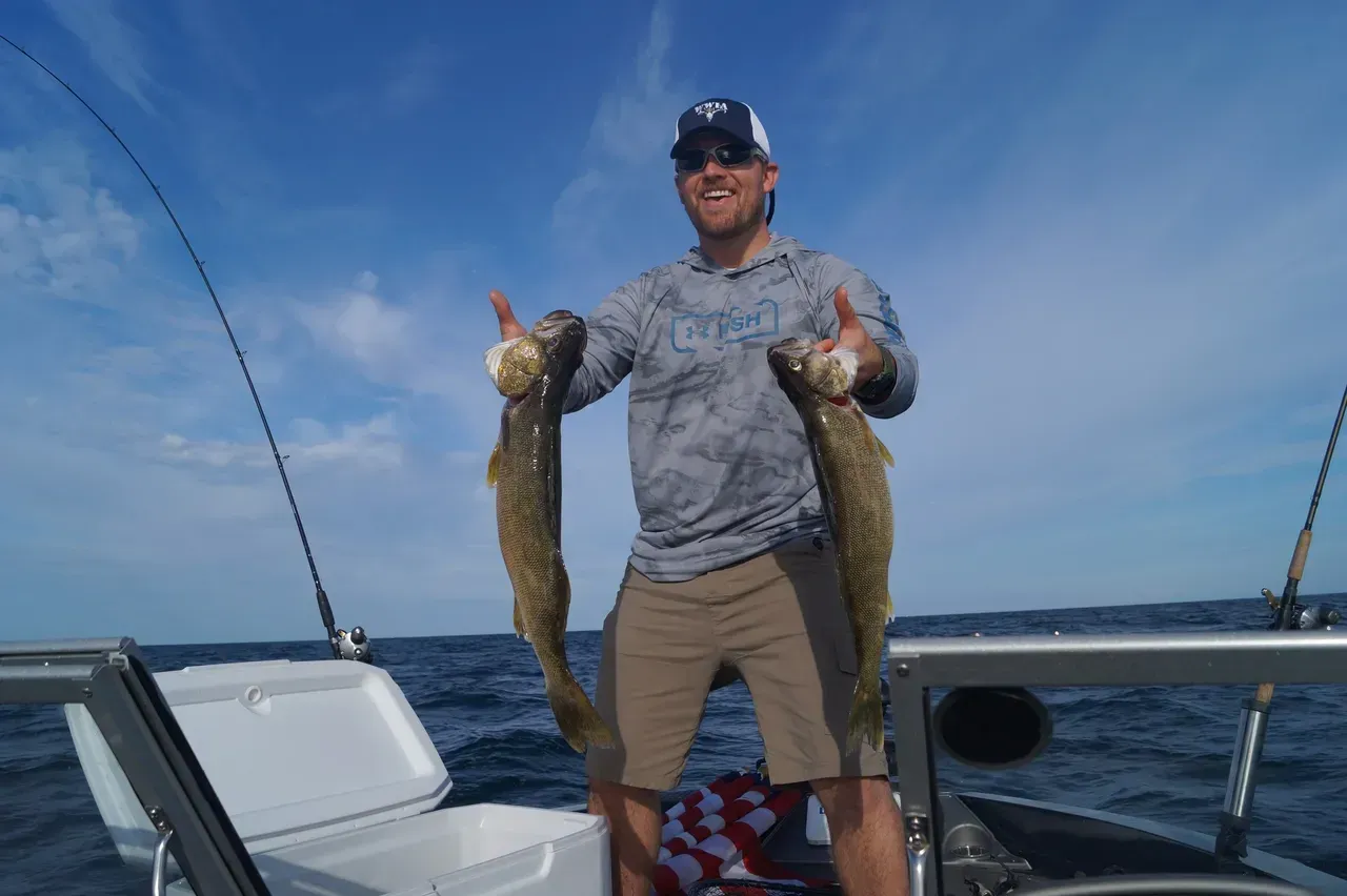 Successful day fishing