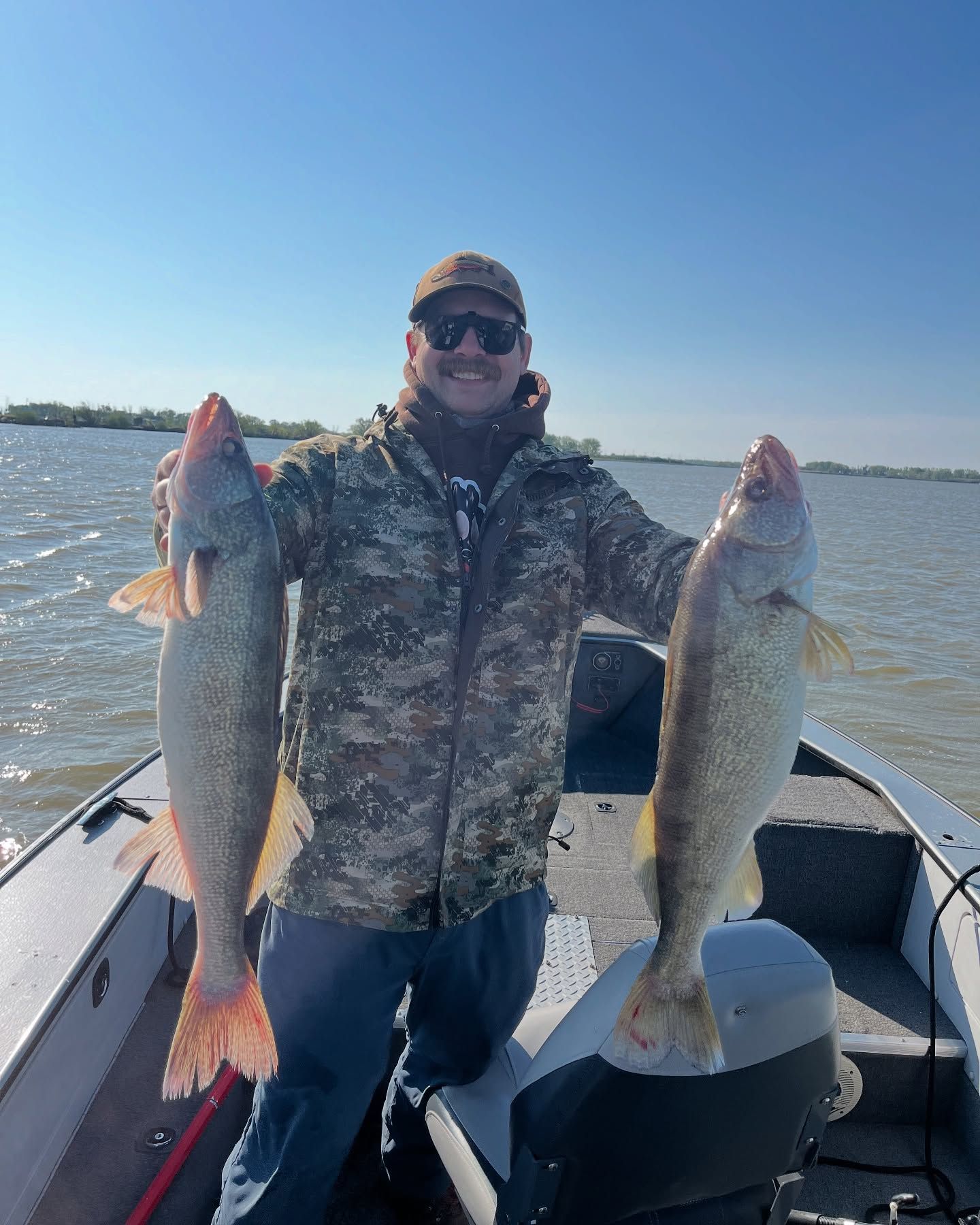 Walleye catch on Wild Water
