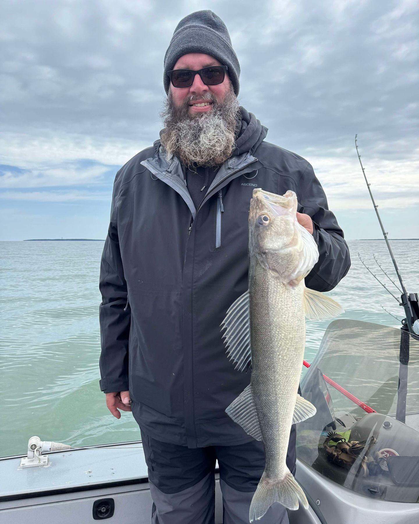Fishing on Lake Erie