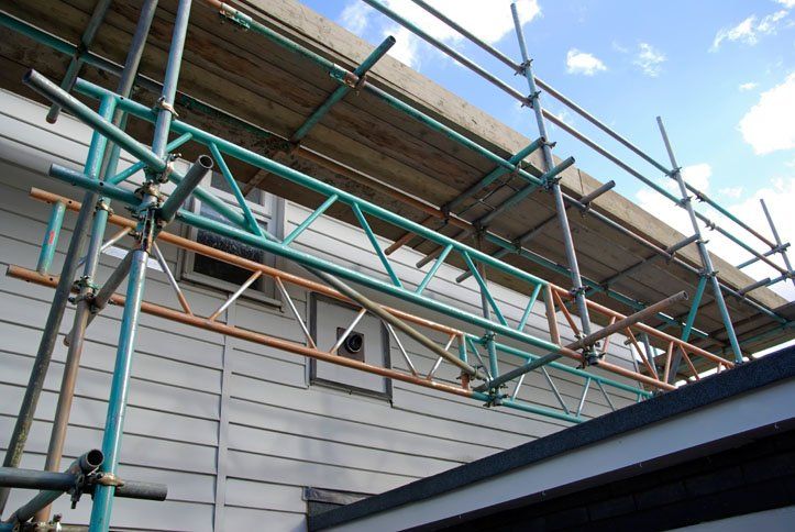 Scaffolding erection
