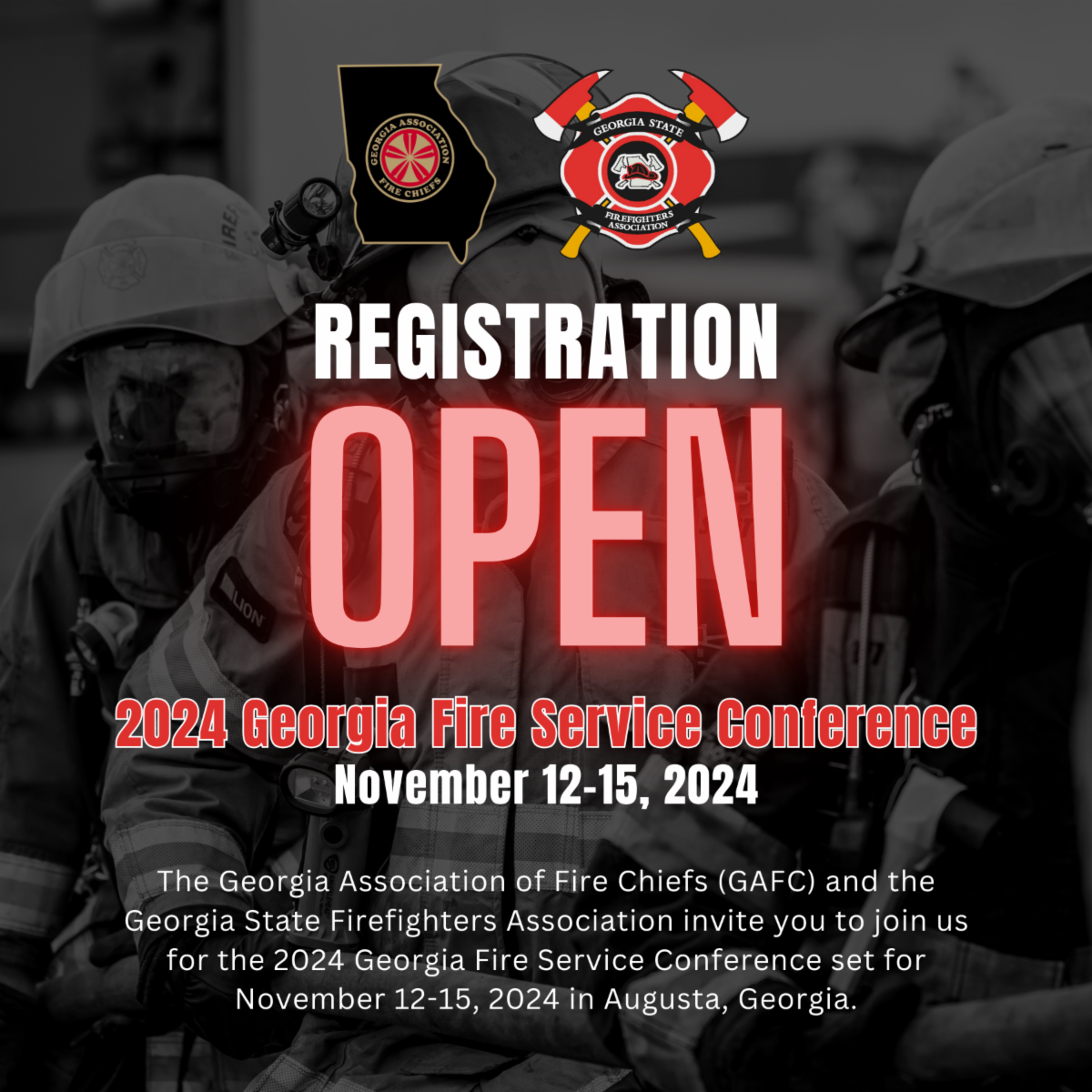 2024 Georgia Fire Service Conference Registration NOW OPEN