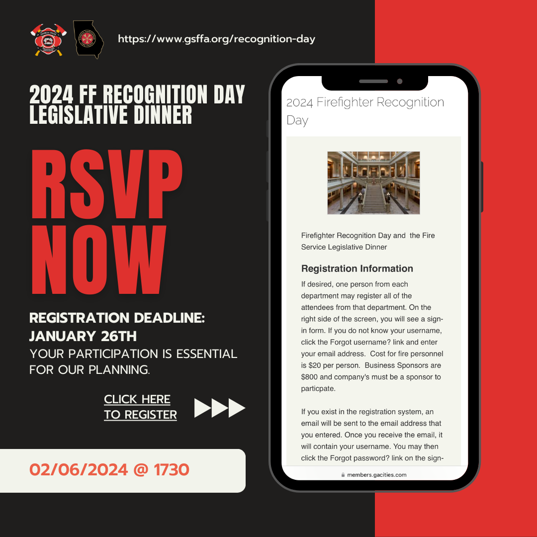 2024 Firefighter Recognition Day & Legislative Appreciation Dinner
