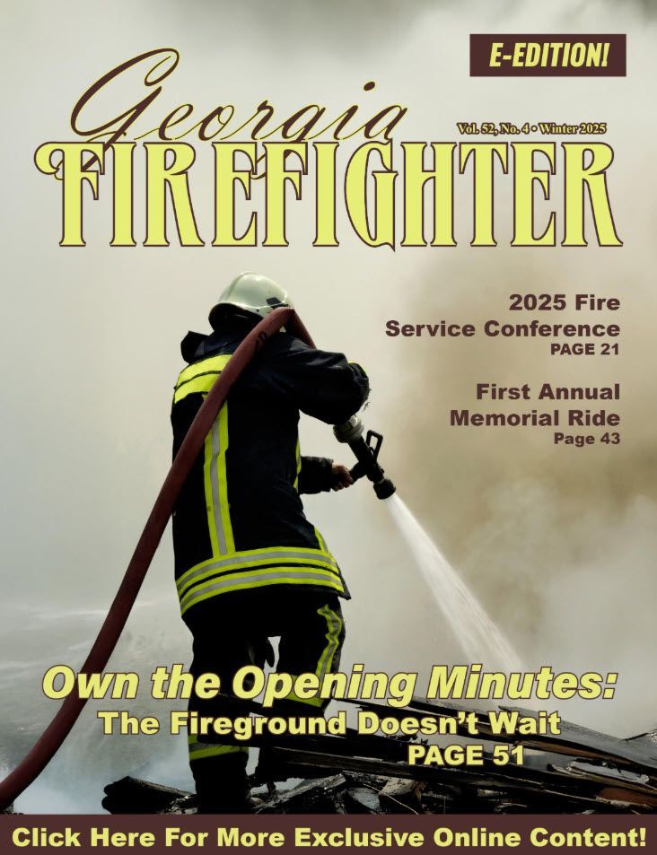 Georgia Firefighter Magazine - Winter 2025 