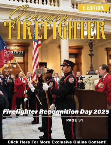Georgia Firefighter Magazine - Spring/Summer 2025