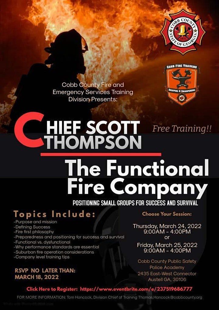 The Functional Fire Company Conference
