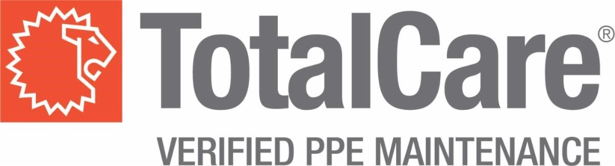 a logo for total care verified ppe maintenance
