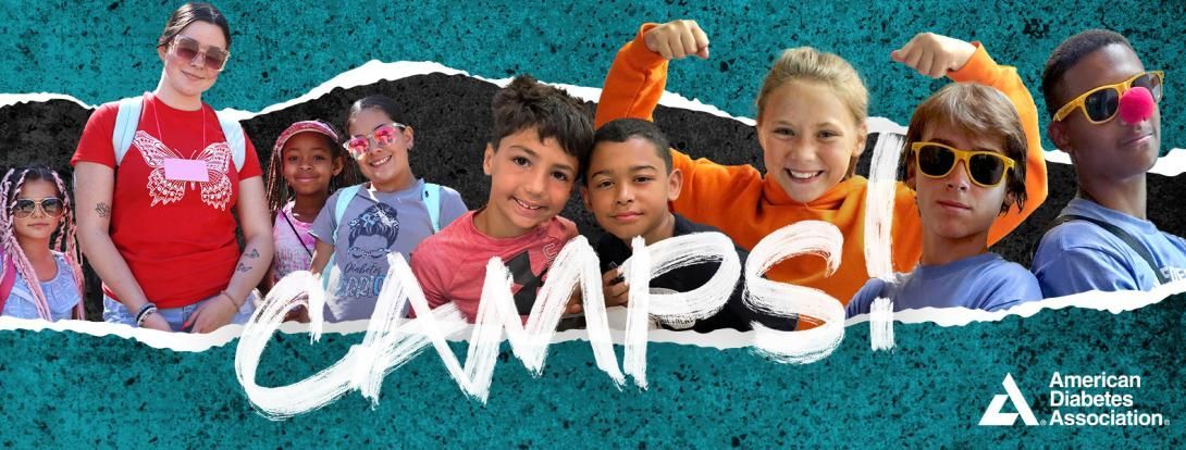 A group of children with type 1 diabetes are promoting camps by the American Diabetes Association.