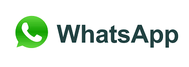 A green whatsapp logo on a white background.