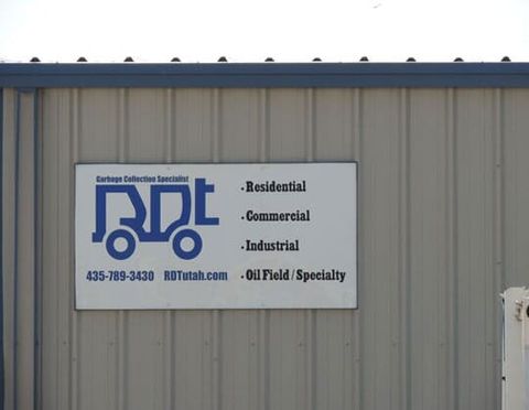 Company Sign - Junk Removal in Vernal, UT