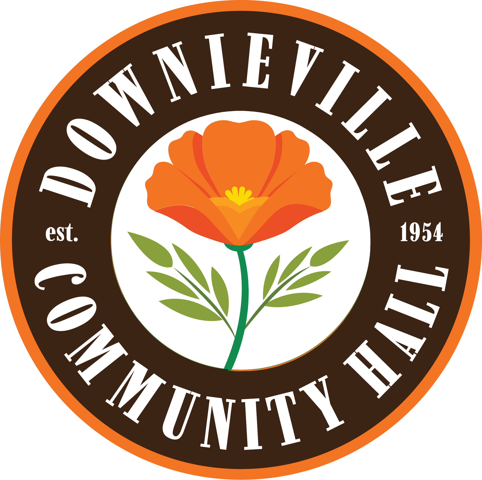 Downieville Community Hall Logo