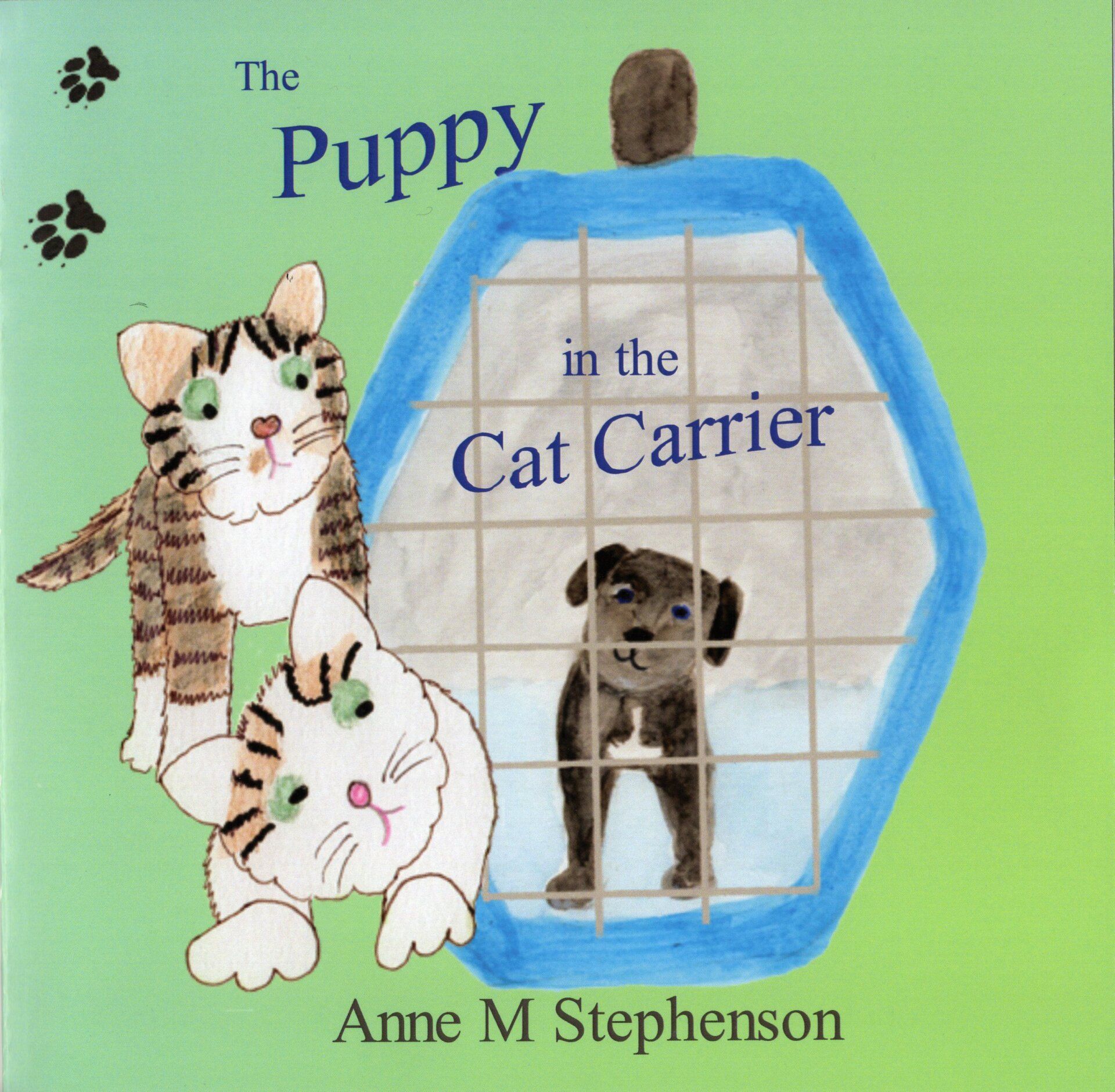 The Puppy in the Cat Carrier book cover image