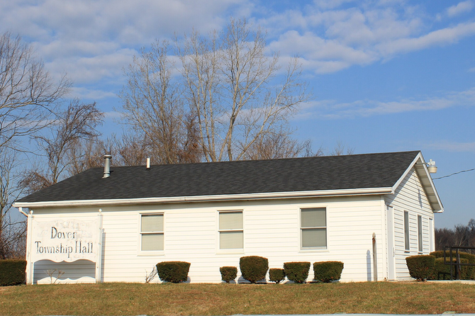 Dover Township Hall in Clayton, Michigan