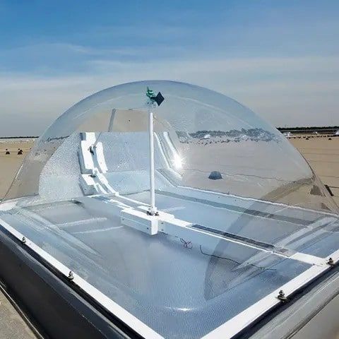 Sun Tracking Solar Powered Skylight