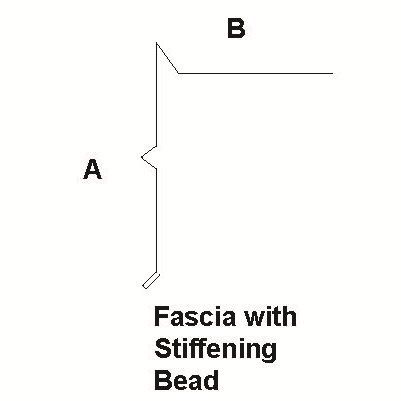Fascia with Stiffening Bead