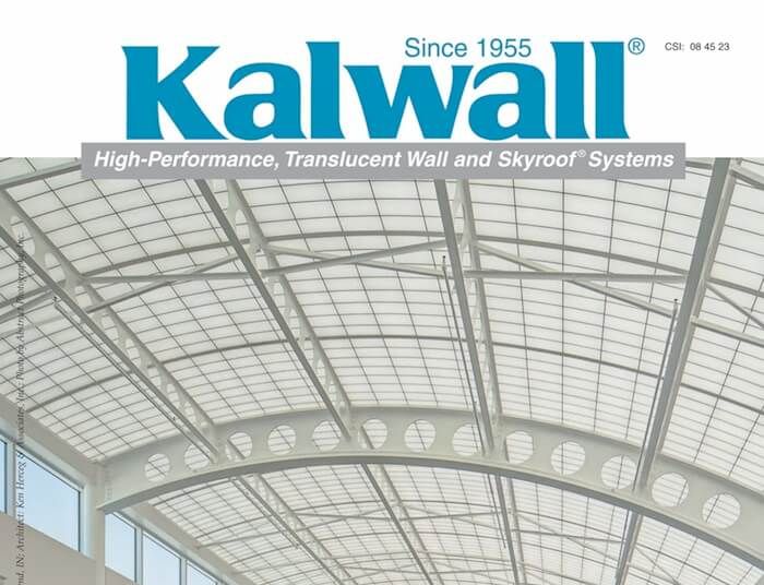 Kalwall Skylights and Skyroofs
