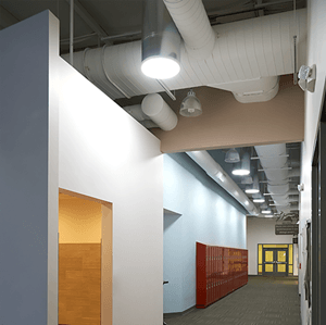 Commercial Sun Tunnel Open Ceiling