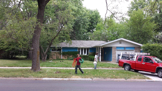 Two NSS Exteriors Repairmen Working on a Project
